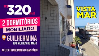 Apartamento de 2 dormitórios na Vila Guilhermina em Praia GrandeSP pertinho do mar por R 320 mil [upl. by Aneleiram]