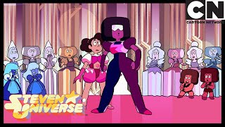 Steven Throws A Party And Dances  Steven Universe  Cartoon Network [upl. by Eslehc566]