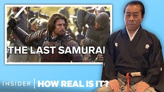 Samurai Sword Master Rates 10 Japanese Sword Scenes In Movies And TV  How Real Is It  Insider [upl. by Heydon671]