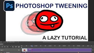 TweeningKeyframing in Photoshop Animation A Lazy Tutorial [upl. by Idnerb]