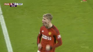 Rasmus Hojlund Goal vs Tottenham  Man United vs Tottenham [upl. by Atil808]