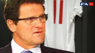 Fabio Capello Names the 30 Man 2010 Squad [upl. by Annaiek]