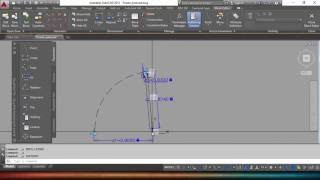 Puerta universal en AutoCAD [upl. by Ayotac]