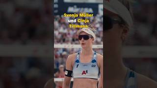 Svenja Müller amp Cinja Tillmann Generalprobe Paris bestanden  beachvolleyball [upl. by Dygal493]