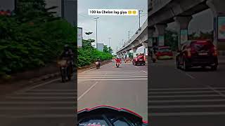 100 rupees ke challan automobile motovlog rider comedy funny trending viralvideo [upl. by Eedissac205]