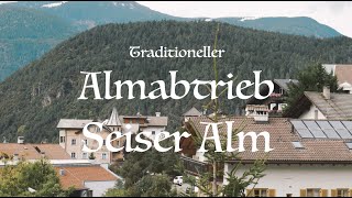 Almabtrieb Seiser Alm  Kastelruth [upl. by Elyac]