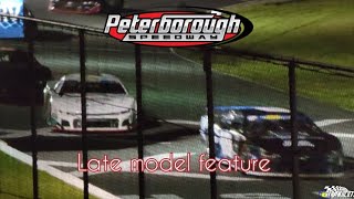 Late model feature Peterborough speedway August 31 2024 [upl. by Tnek]