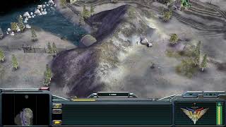 Mission 3  Snow Fall  USA Campaign  Hard Difficulty  Command amp Conquer Generals Zero Hour [upl. by Aleunam]