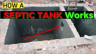 How a SEPTIC TANK works and How to build a septic tank STEP BY STEP [upl. by Bary747]