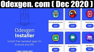 Odexgen com Dec 2020 Do You Want To Install Tweaked Apps For Free Watch  Scam Adviser Reports [upl. by Lleznod]