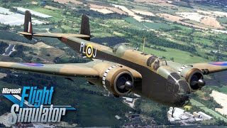 Virtavia Handley Page Hampden  First Look Review  MSFS [upl. by Banebrudge]