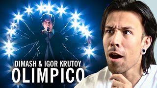 This is INCREDIBLE  Dimash Kudaibergen amp Igor Krutoy  Olimpico REACTION [upl. by Surtemed]