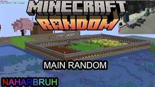 MAIN MINECRAFT RANDOM c  MINECRAFT BEDROCK EDITION [upl. by Ahsimed]