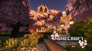 hopefully Finishing Cherry Castle  relaxing non commentary survival [upl. by Ellertnom]