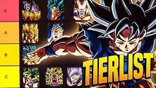 END OF GLOBAL ANNIVERSARY LR TIER LIST DBZ Dokkan Battle [upl. by Ansilme]