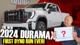 First 2024 Duramax on the Dyno [upl. by Laenahtan]