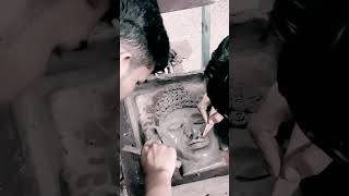 My student next artwork sculpture artist drawing viral sports clay student Jawahar navoday 7 [upl. by Annamaria]