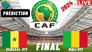 Senegal vs Mali FINAL CAF U17 African Nations Cup 2024 Qualifiers Preview Prediction [upl. by Nihs]