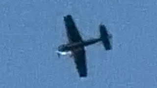 Extra EA300L N184ST Stunt Plane departing from Brookhaven Calabro Airport over my house [upl. by Bolte397]