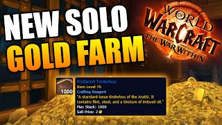 BEST SOLO Gold Farm in The War Within New Gold Farming Method [upl. by Immac]