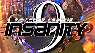 ROCKET LEAGUE INSANITY 9  BEST GOALS DRIBBLES FREESTYLES REDIRECTS [upl. by Pru807]