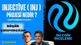 INJECTİVE  INJ  NEDİR  INJ COİN İNCELEME VE ANALİZ [upl. by Zat]