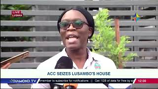 ACC MOVES IN TO SEIZE LUSAMBOS HOUSE [upl. by Lupe]