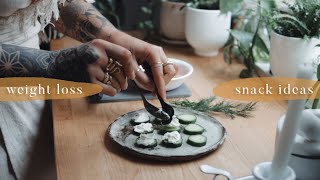 8 Healthy Low Calorie Snacks ☀️ high protein weight loss snack ideas [upl. by Lorenzana]