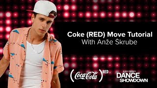 Anze Skrube teaches CokeREDMoves on DTrix Presents Dance Showdown 3 [upl. by Teragram]