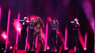 ESCKAZ in Lisbon Eleni Foureira Cyprus Fuego  2nd rehearsal [upl. by Kwan481]