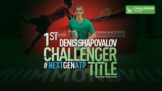 Shapovalov Claims Drummondville Challenger 2017 Title [upl. by Mirella]