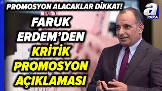 Promosyon Başvuruları Başladı Peki Hangi Emekliler Promosyon Alacak Faruk Erdem Tek Tek Yanıtladı [upl. by Siffre]