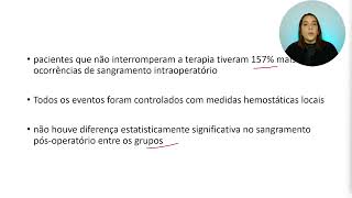 Anticoagulantes podem interferir em procedimentos odontológicos [upl. by Noah]