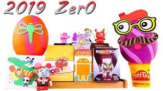 2019 NEW Play Doh Surprise Eggs DCTC ZerO Opening Blind Boxes Toys Videos [upl. by Nitnelav980]