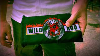 WILDHOG Leatherware  Long Leather Wallet with Alloy lanyard [upl. by Angelique]