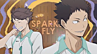 Sparks Fly — Haikyuu iwaoi [upl. by Weeks]