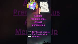 Audible Premium Plus Annual Subscription on Amazon httpsamznto4dCuRve [upl. by Aguie]