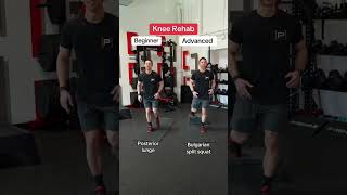 Knee Pain Exercises Beginner vs Advanced [upl. by Ecart]