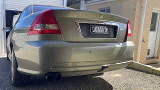 VY Skid Car Build Ep 10 Totally Exhausted Custom 3” Exhaust [upl. by Ilarin716]