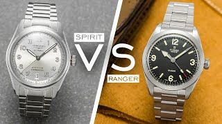 Two Of The Best Everyday Watches Under 3000  Longines Spirit 37mm vs Tudor Ranger [upl. by Idolla]