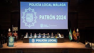 240927 PolicíaLocalMálaga 🚔 Celebración Actos Patrón 2024 👮‍♀️👮‍♂️ SanRafel Árcangel [upl. by Lahcear685]