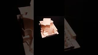 Walt Disney Concert Hall in 11000 shorts modelmaking design architecture frankgehry [upl. by Rabi]