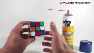 Como lubrificar um Cubo Mágico [upl. by Pearline]