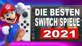 Die 22 meistgespielten Nintendo Switch Spiele 2021 [upl. by Atimad590]