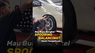 Alat spooring mobil yang paling terjamin cuma disini spooringbalancing spooring ban mobil viral [upl. by Jyoti]