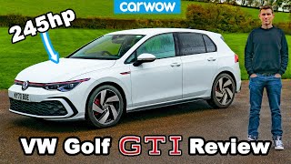 VW Golf GTI 2021 review  is the MK8 the best yet [upl. by Yrehcaz]