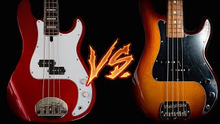 PBass Shootout GampL LB100 vs Lakland 4464 [upl. by Talbot36]