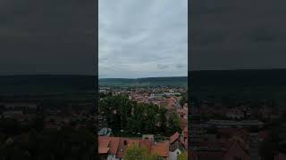 Bad Frankenhausen 452024  Aussicht über die Stadt am Kyffhäuser in Thüringen badFrankenhausen [upl. by Kirschner]