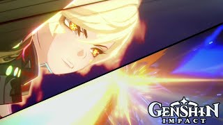 💠Mavuika Destroys The Abyssal Portal Cutscene Animation【Genshin Impact 51】Mavuika Saves Natlan [upl. by Abroms]