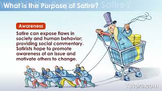 Satire  Definition Types and Examples [upl. by Nauqyaj]